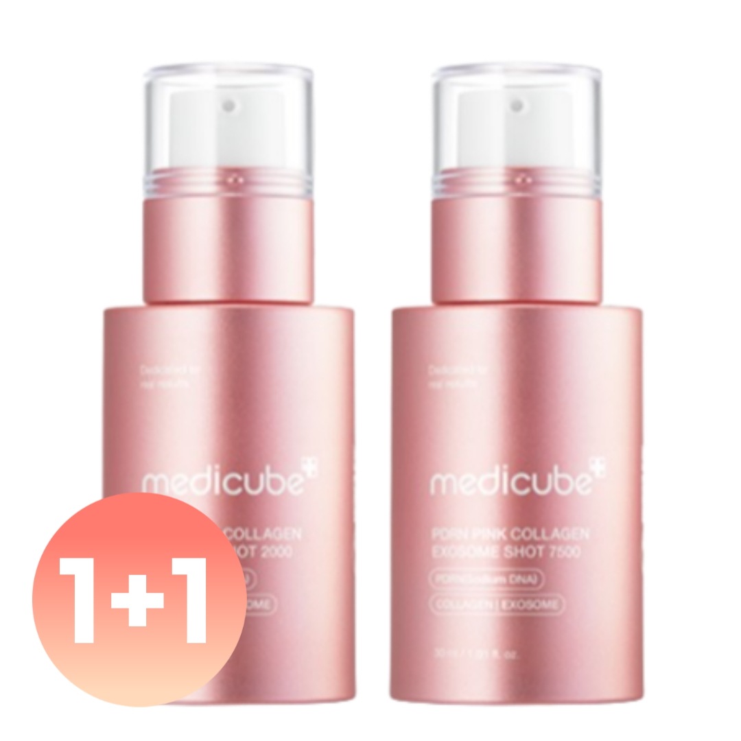 【1+1/くすみ 跡 改善 美容 針】 PDRN エキゾウムショットアーム 30mlX 2個(2000+7500 各1個ずつ)