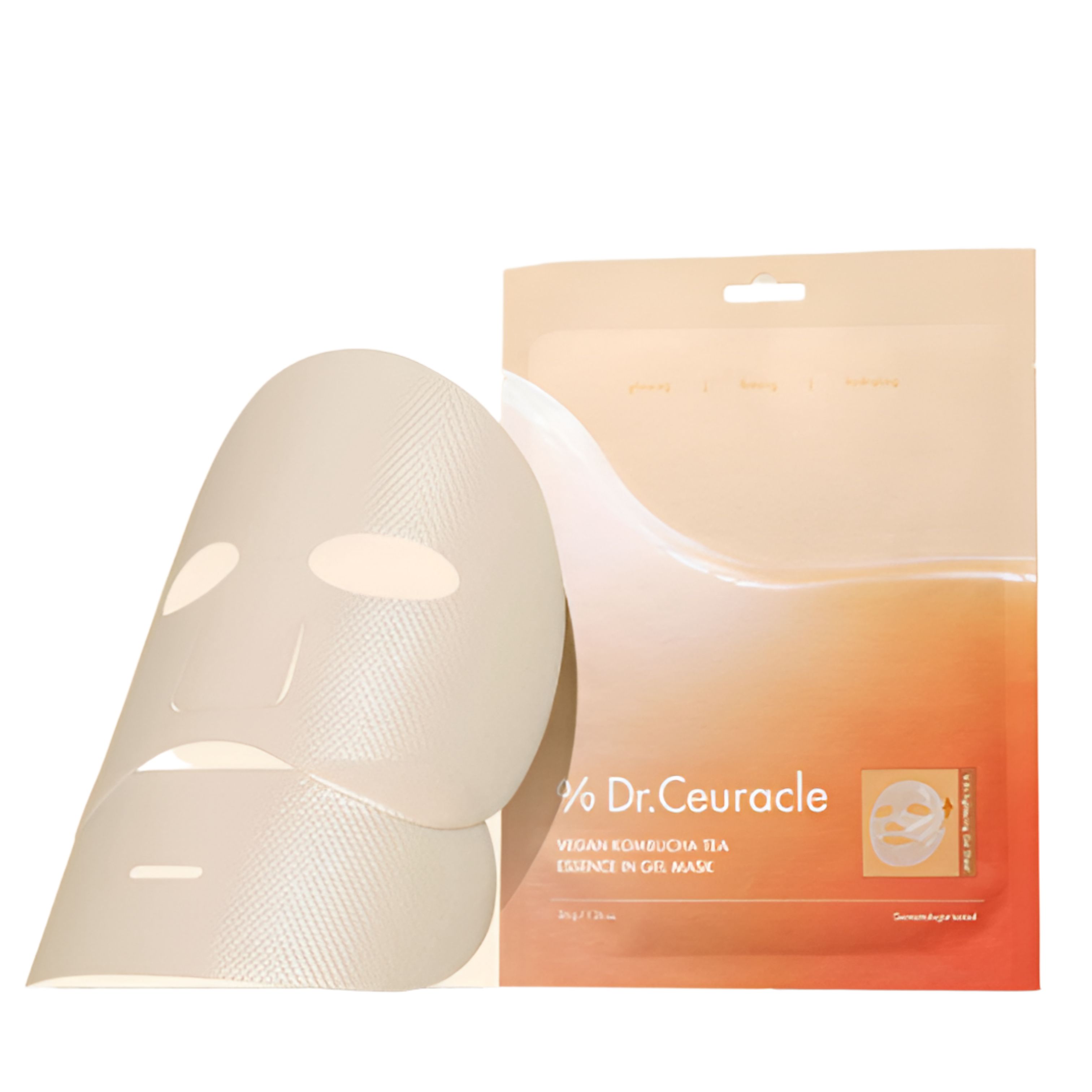 Dr.Ceuracle ヴィーガン コンブチャ ティー エッセンス イン ジェル マスク 36g *5