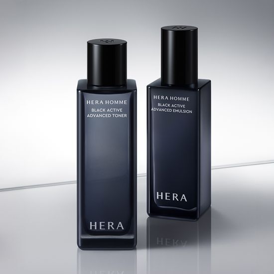 (NEW) ヘラ オム ブラック アクティブ スキンケア 2種セット (化粧水125ml+乳液110ml)