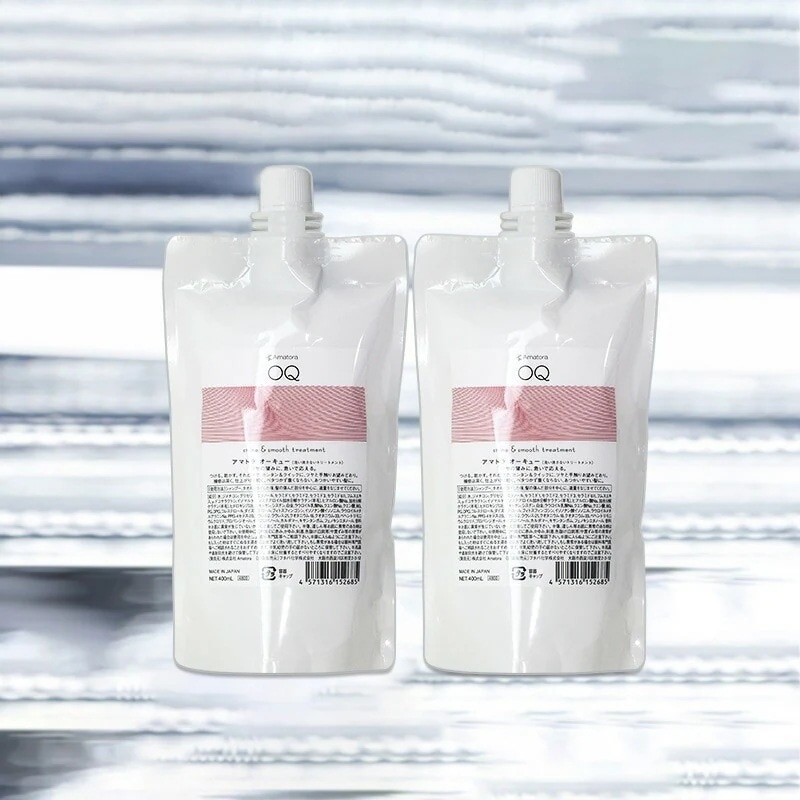 正規品 オーキュー 400ml 詰替用 2個セット 洗い流さないトリートメント ダメージケア クレンジング