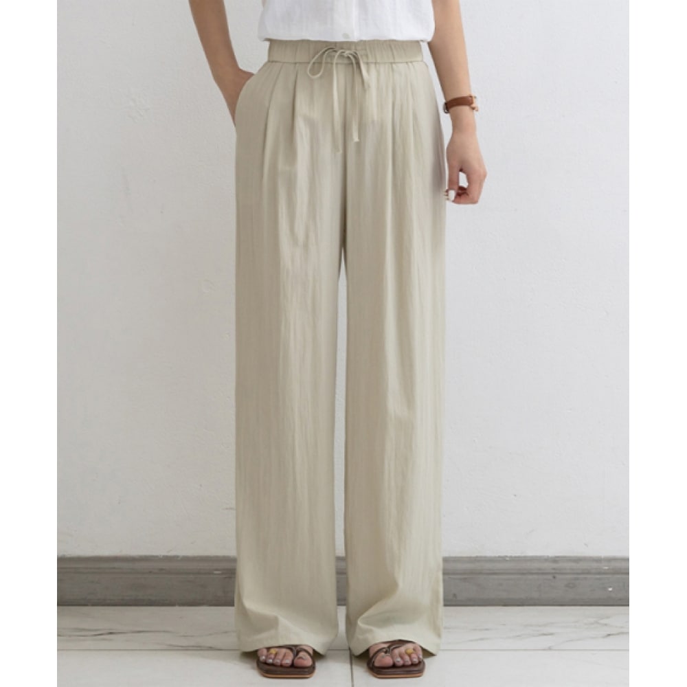フレンチシックヒアルアイスバンディングワイドパンツ 5,626円