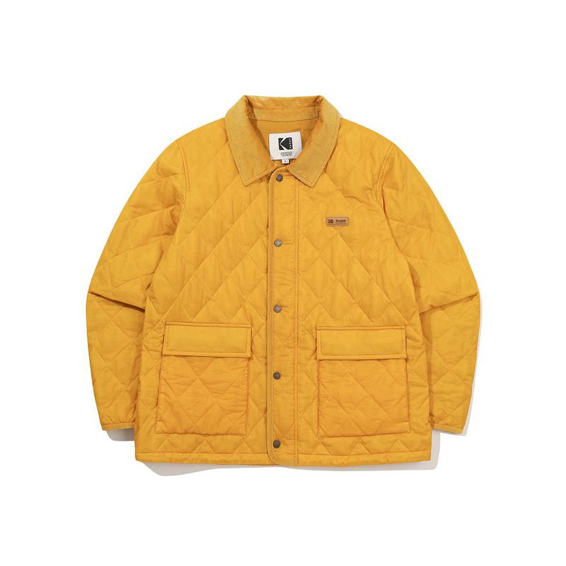 [公式]シネフレーム軽量キルティングジャケット MUSTARD