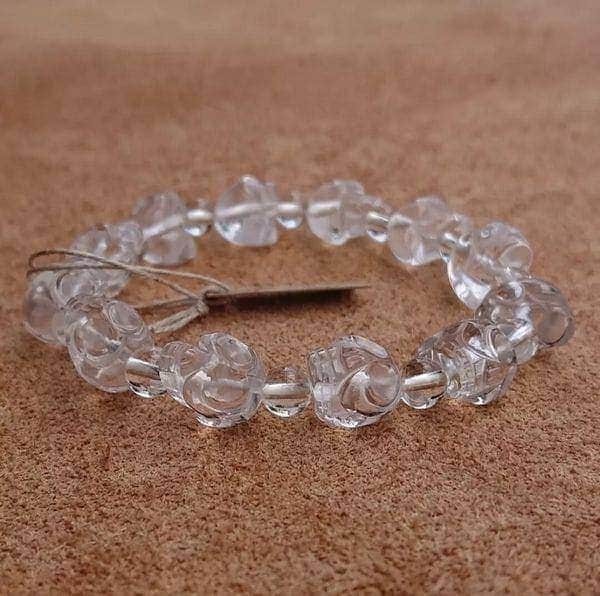 ブレスレット レディースアクセサリー アクセサリー ファッション MIXブレスレット ドクロ彫り水晶