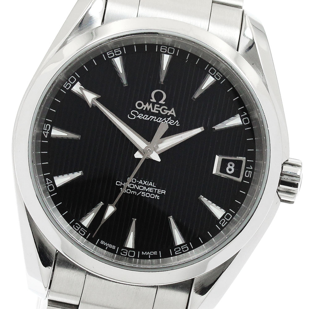 オメガ OMEGA 231.10.39.21.01.001 シーマスター アクアテラ デイト コーアクシャル 自動巻き メンズ _898796【中古】 225,450円