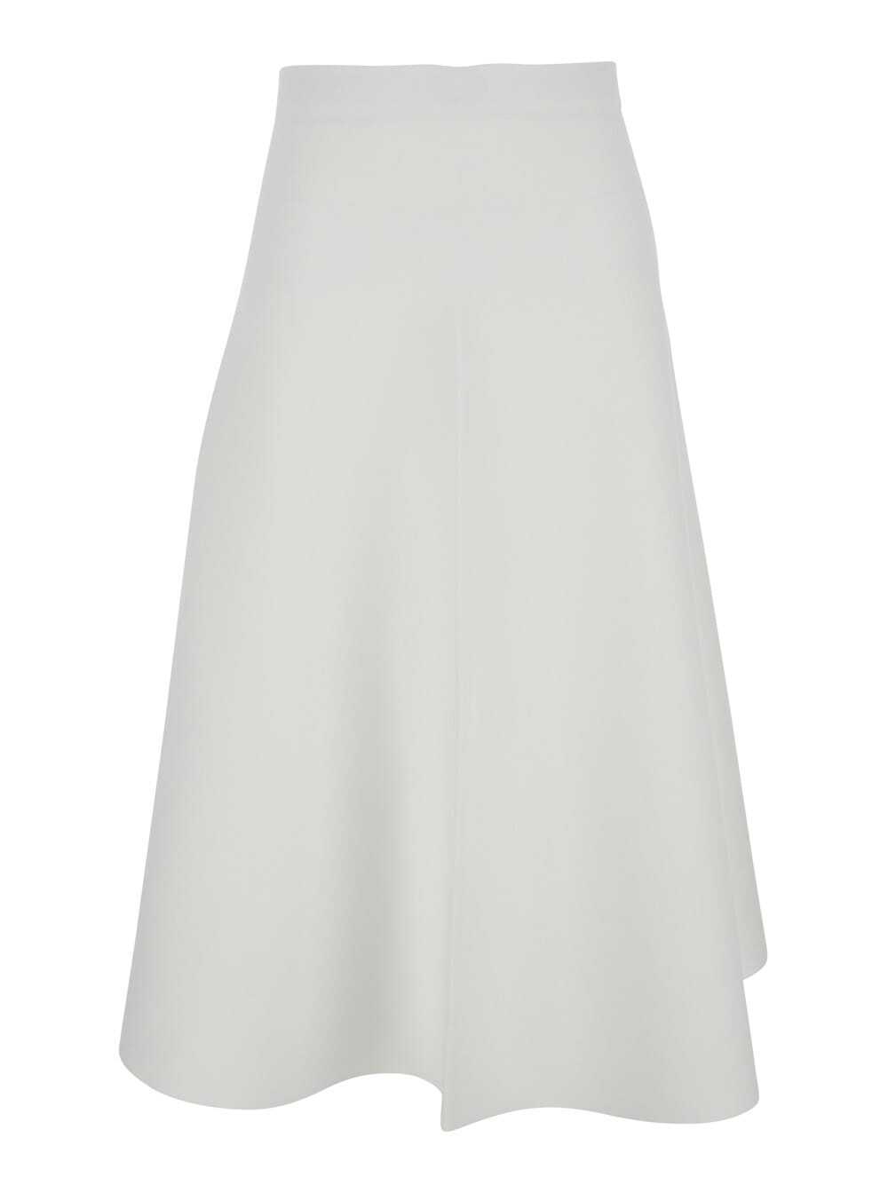 O1116711 100 WHITE ホワイト 春夏2025 スカート レディース ia