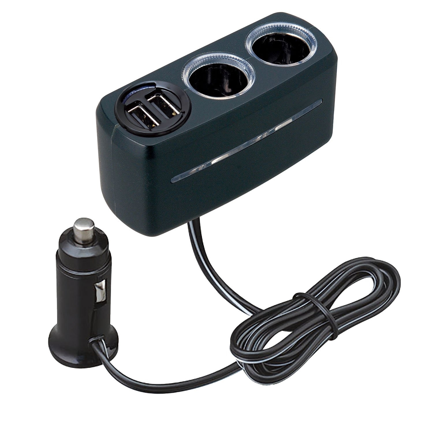 セイワ(SEIWA) 車内用品 イルミソケット3 ソケット 2連 2USB F283 8,628円