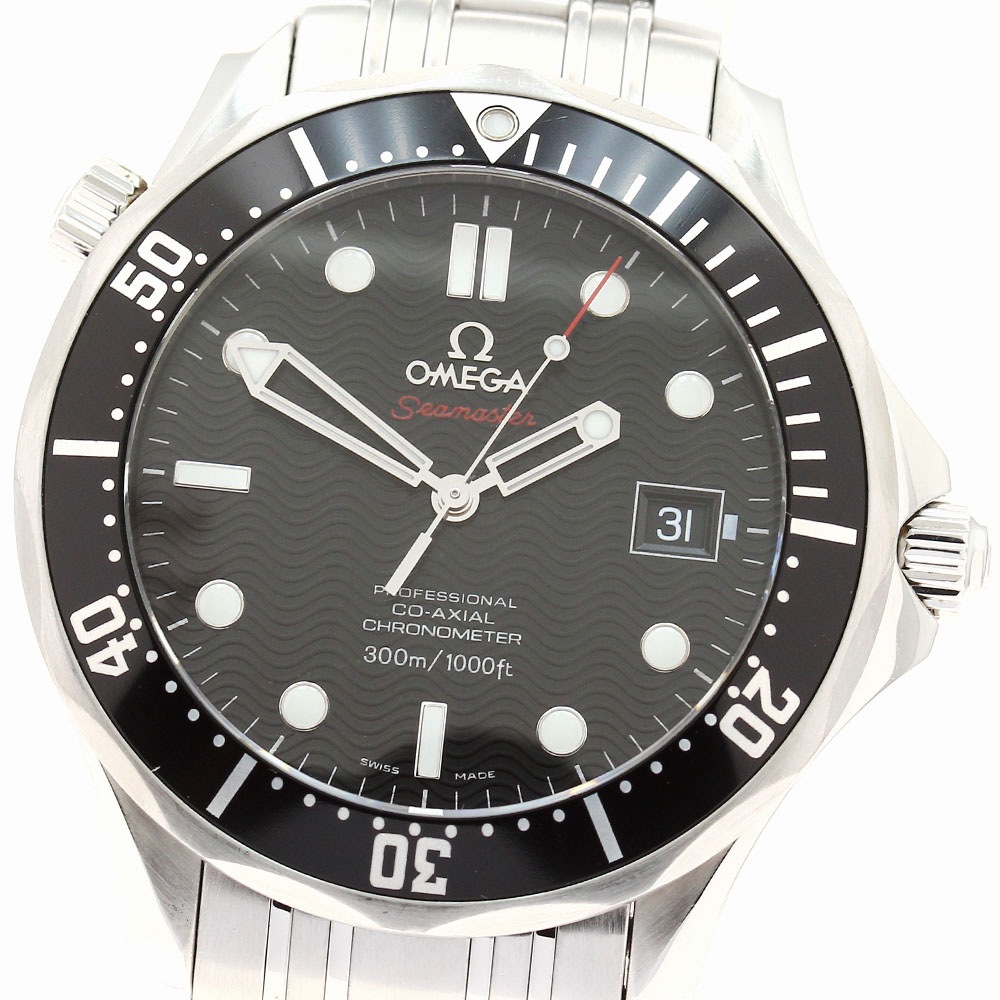 オメガ OMEGA 212.30.41.20.01.002 シーマスター300 デイト コーアクシャル 自動巻き メンズ _888028【中古】