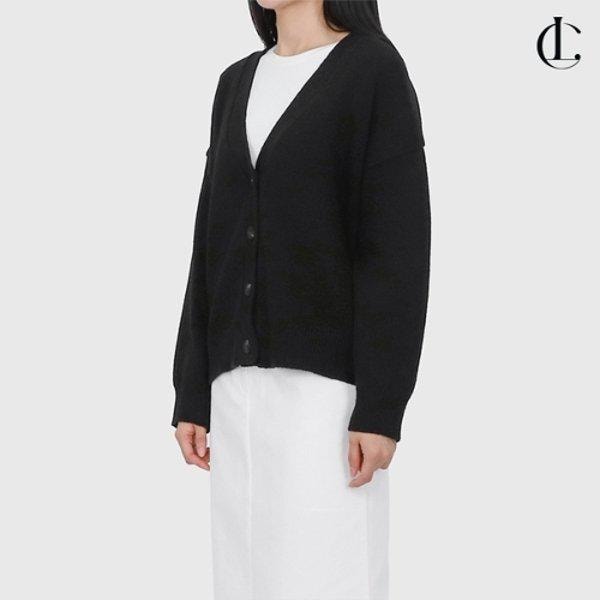 女子カーディガン Vネック ベーシック 長袖 アウター LFR004