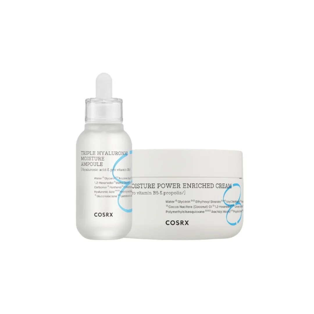 ハイドリウム トリプル ヒアルロン モイスチャー アンプル 40ml+ハイドリウムモイスチャーパワーインリッチドクリーム50mlセット