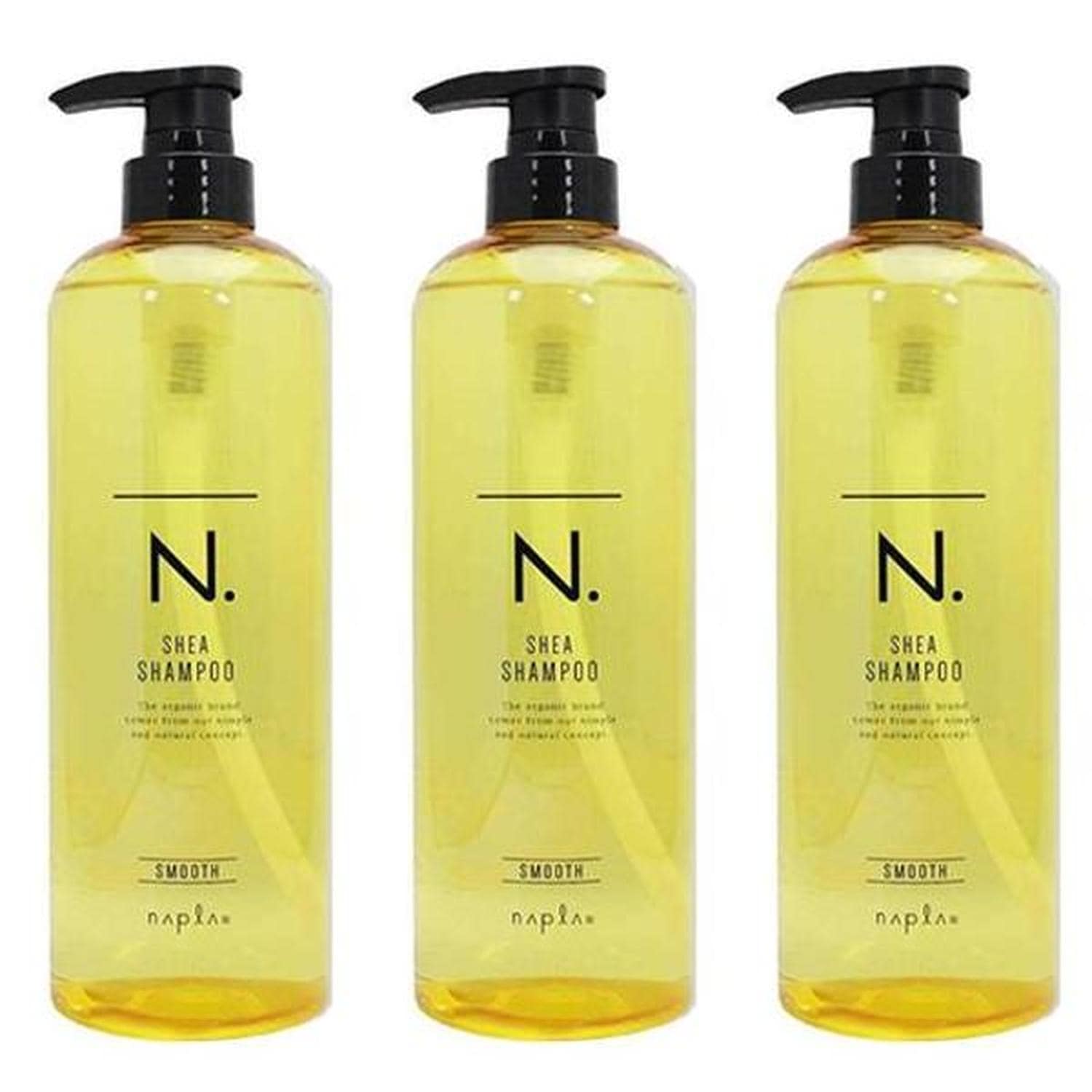 3個セット ナプラ N.SHEAシャンプースムース 750ml ハリコシタイプ ボトル