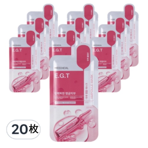E.G.T タイムトックス アンプルマスク（20枚入）