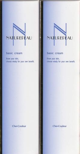 シェルクルール化粧品 ベーシッククリーム (クレンジング) 130G×2本