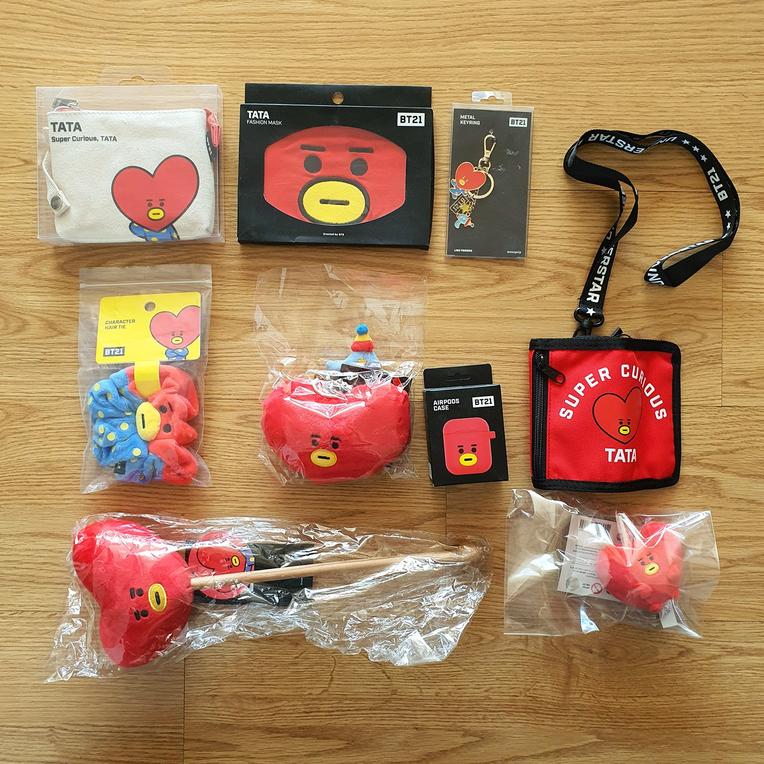 BT21 Line Friends Official TATA Special Set II