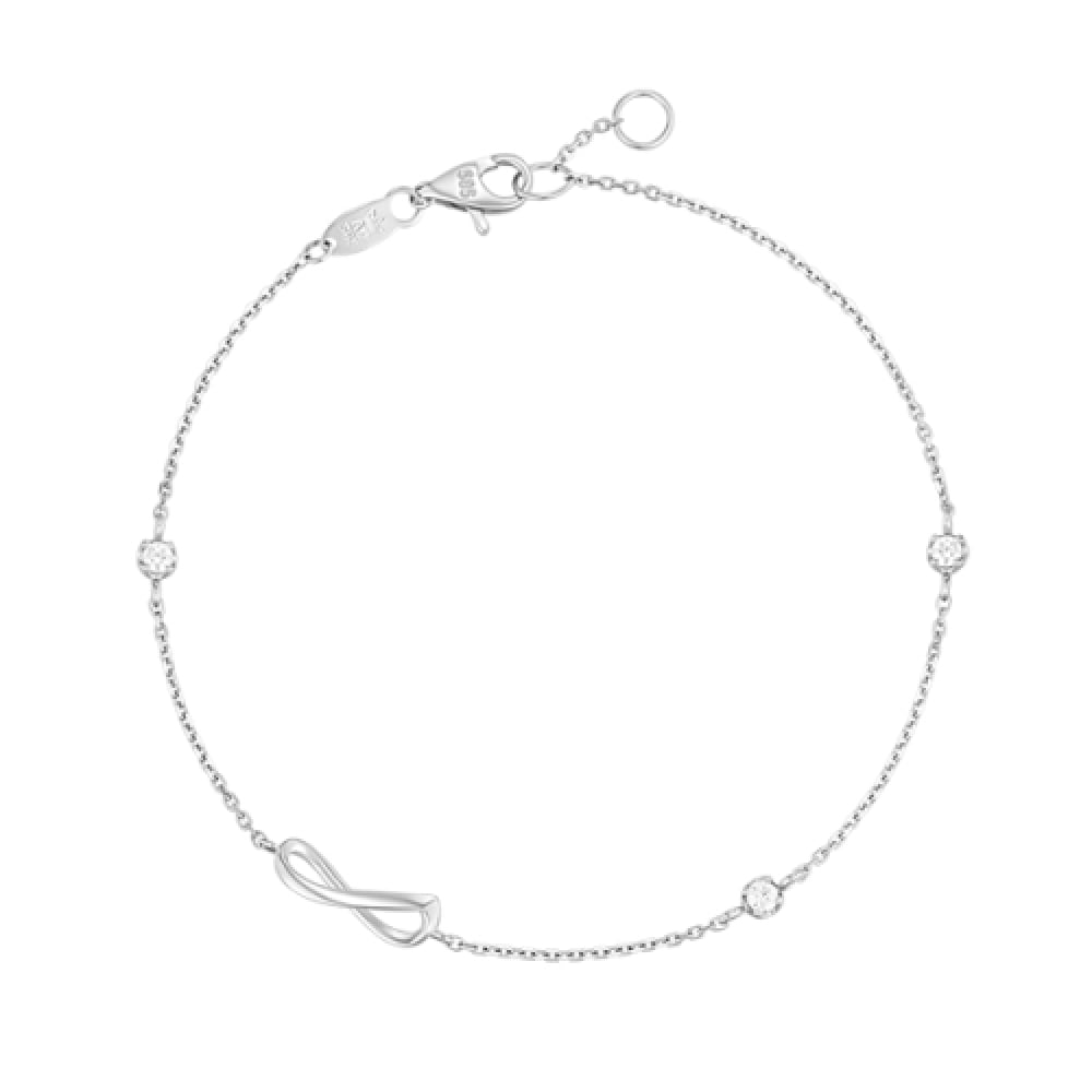 ジェスティーナエーター 14K ブレスレット (ジェルバク3BS651W47S0)