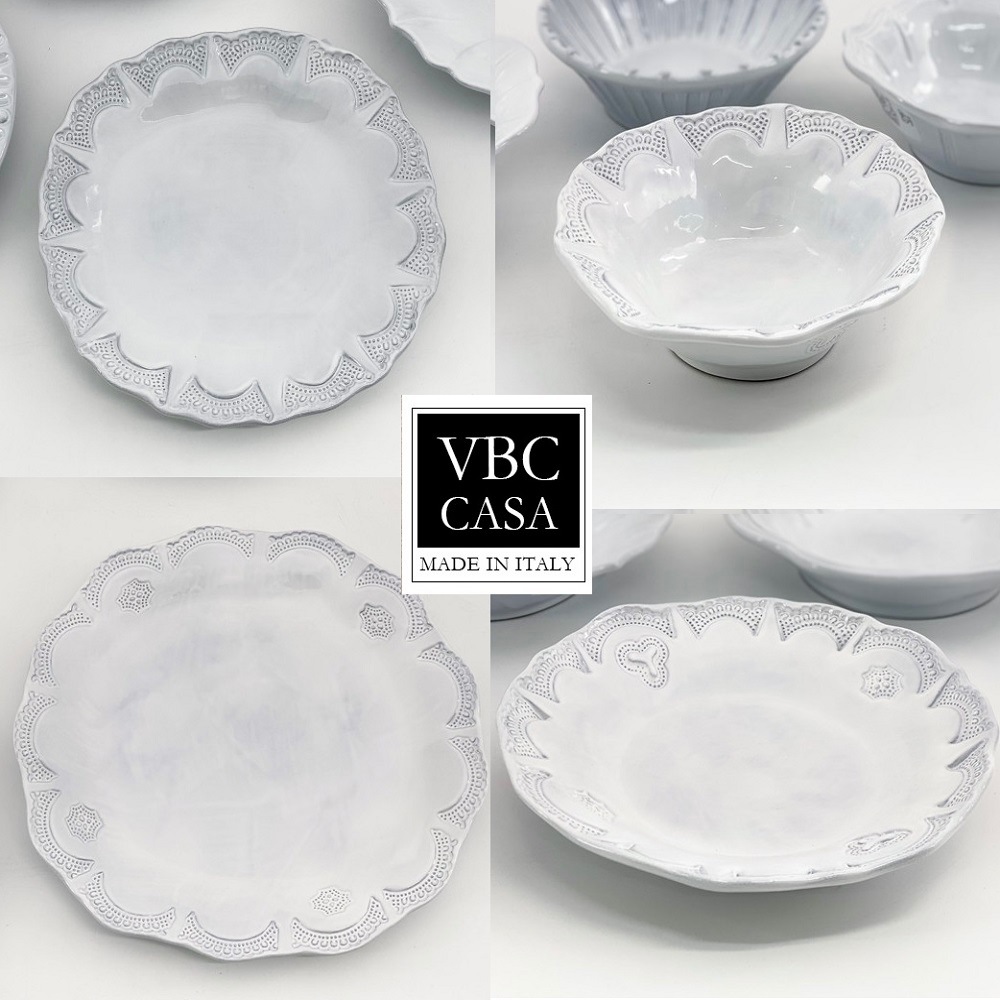 [VBC CASA] Incanto Lace Salad/Dinner/Cereal/Pasta - bowl plate 皿 食器セット 韓国人気 家の贈り物 誕生日プレゼント キッチン用品 陶器 4,680円