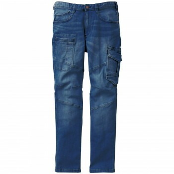 桑和 1092-08 カーゴパンツ Lサイズ ミッドインディゴ（557） G.GROUND