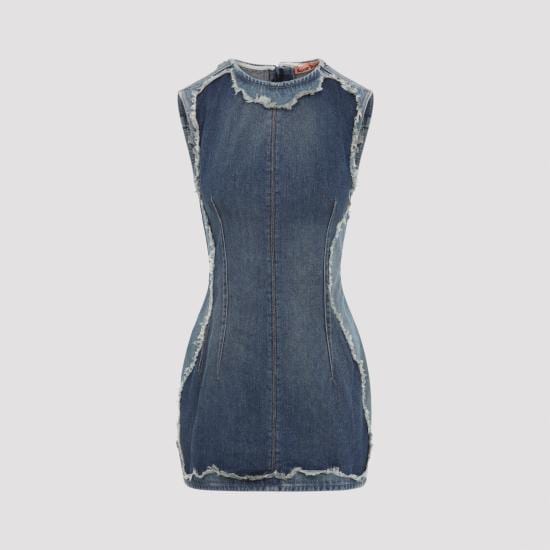 ACNE STUDIOS Women Short Skirts A20932 AUZ MID BLUE