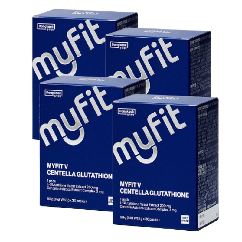 マイフィットV ツボクサ グルタチオン(3gx30包) 4箱