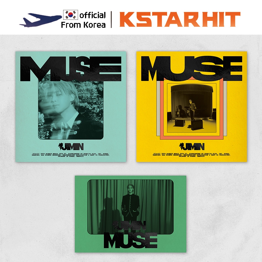 (+Weverse 特典/ 3種セット/ Standard ver.) JIMIN (BTS) - MUSE (2nd Solo Album)
