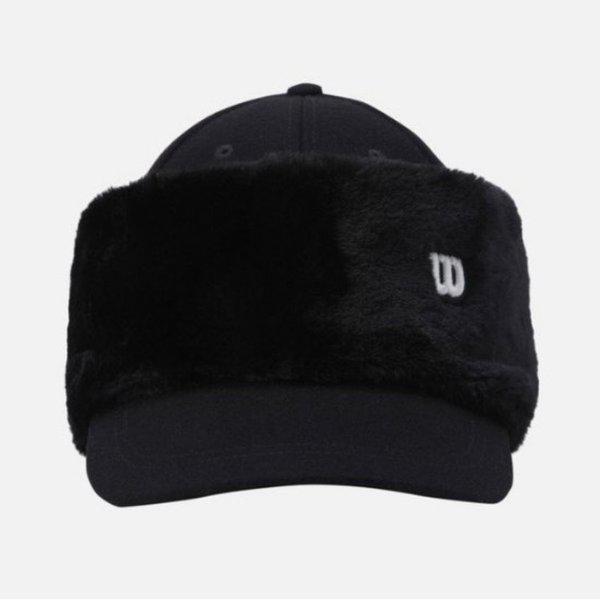 帽子 VQA W244005GHCO1-BLK 女性用ウィンターイヤーウォーマーキャップ