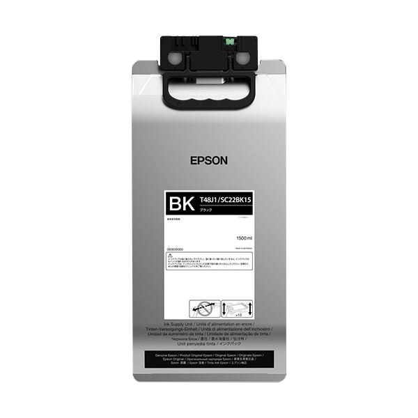 エプソンインクパック ブラック 1500ml SC22BK15 1個