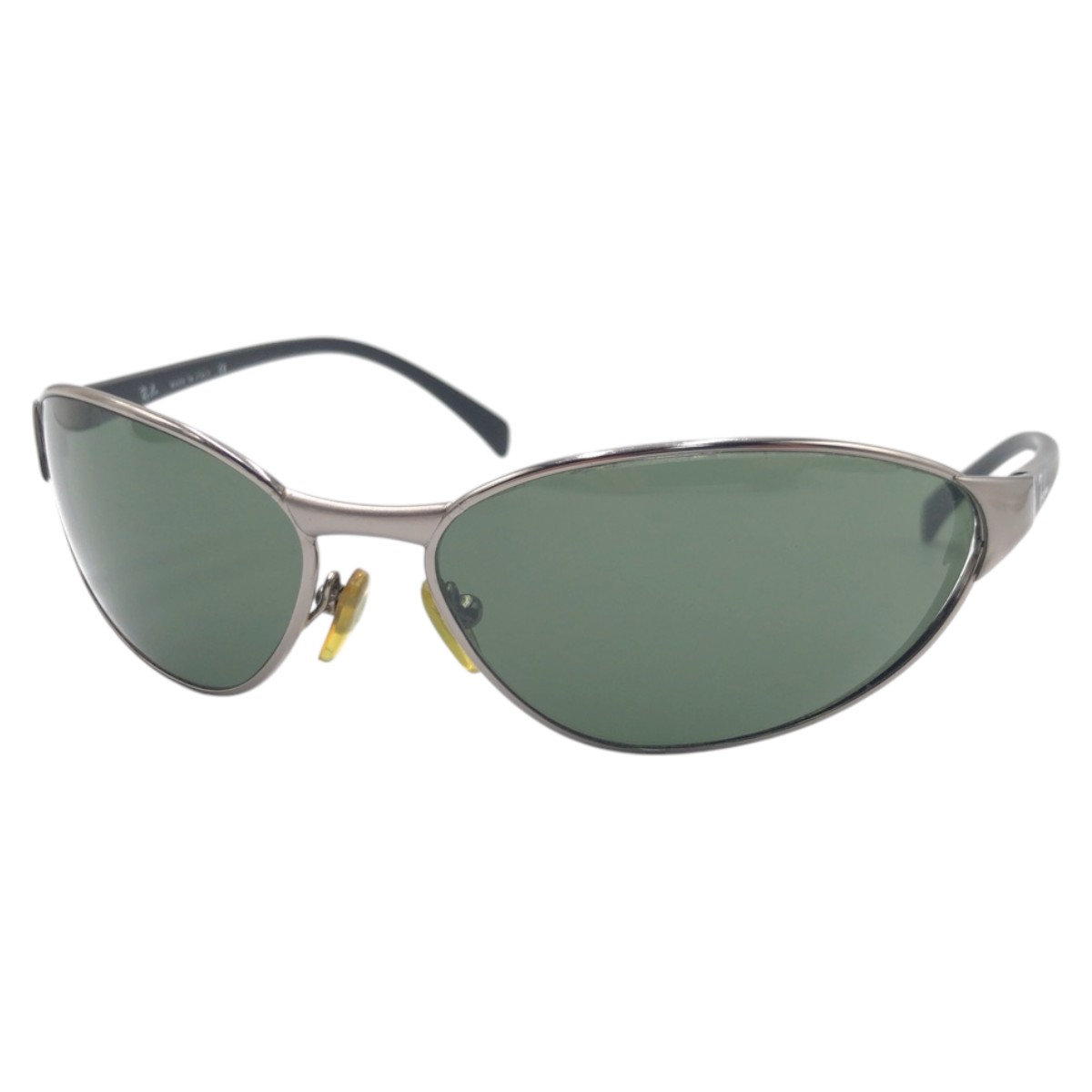 美品 シルバー グリーン メタル W3061 サングラス 男女兼用 500662 5,320円