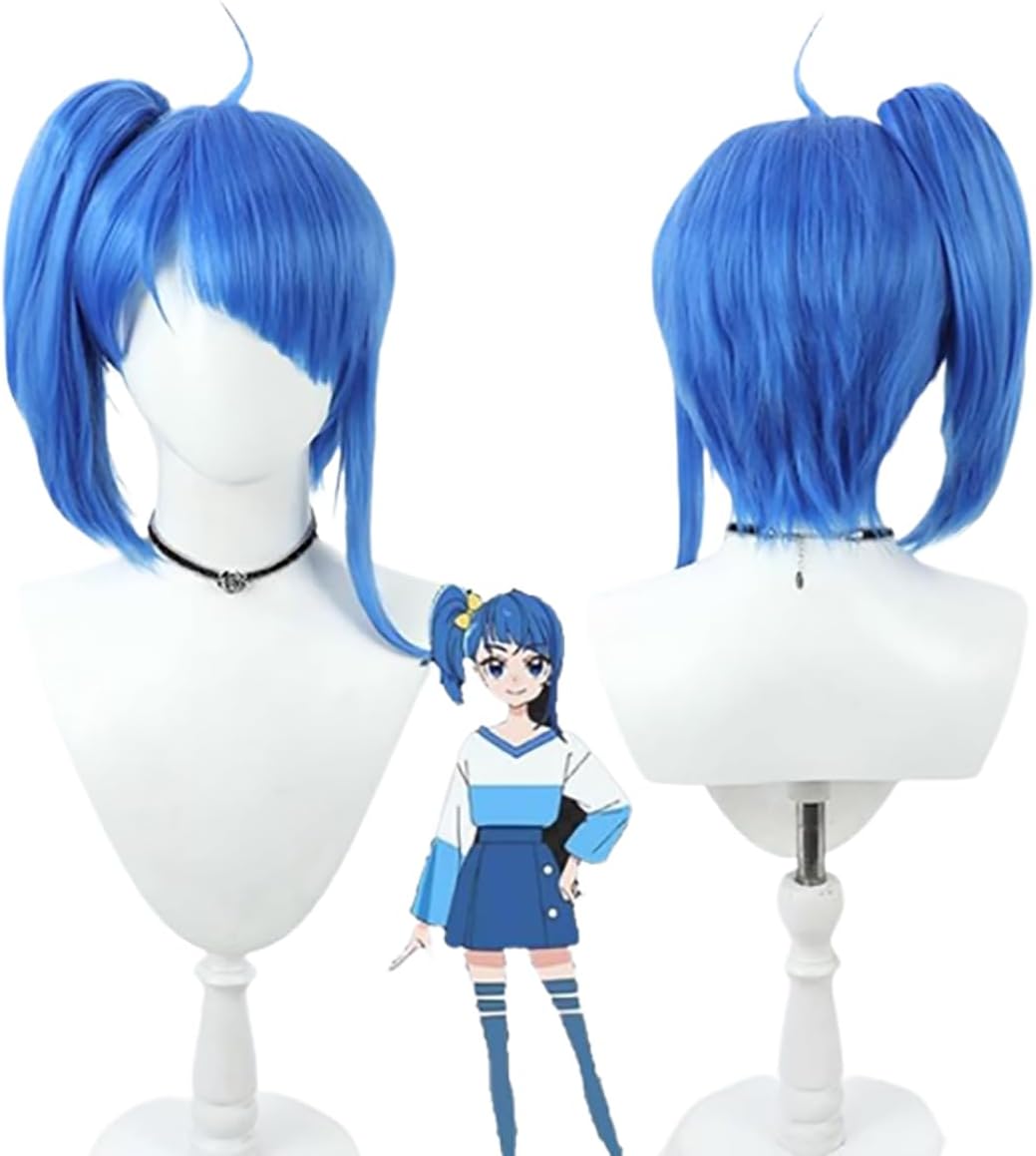 コスプレウィッグ プリンセスプリキュア! 風 ソラハレワタール かつら 耐熱