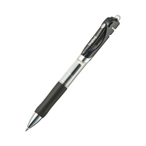 （まとめ）TANOSEE ノック式ゲルインクボールペン 0.5mm 黒 1セット（10本）[x20] 12,290円