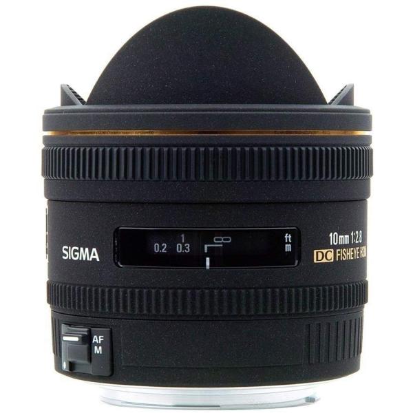 【中古】シグマ SIGMA 単焦点魚眼レンズ 10mm F2.8 EX DC FISHEYE HSM ソニー SONY 用 対角線魚眼 APS-C専用 477622