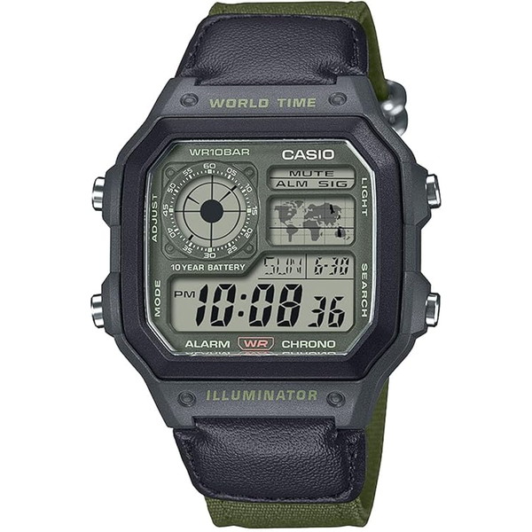 カシオ CASIO 腕時計 CASIO Collection STANDARD AE-1200WHUB-3AJF