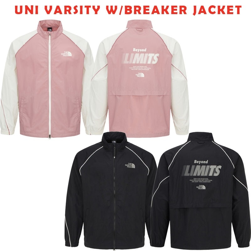 韓国正規品保証 関税負担なしNJ3BR05A UNI VARSITY WBREAKER JACKETデイリー 基本 着装 男子 女子 人気 韓国 ファッション 男女共用 アウトドア
