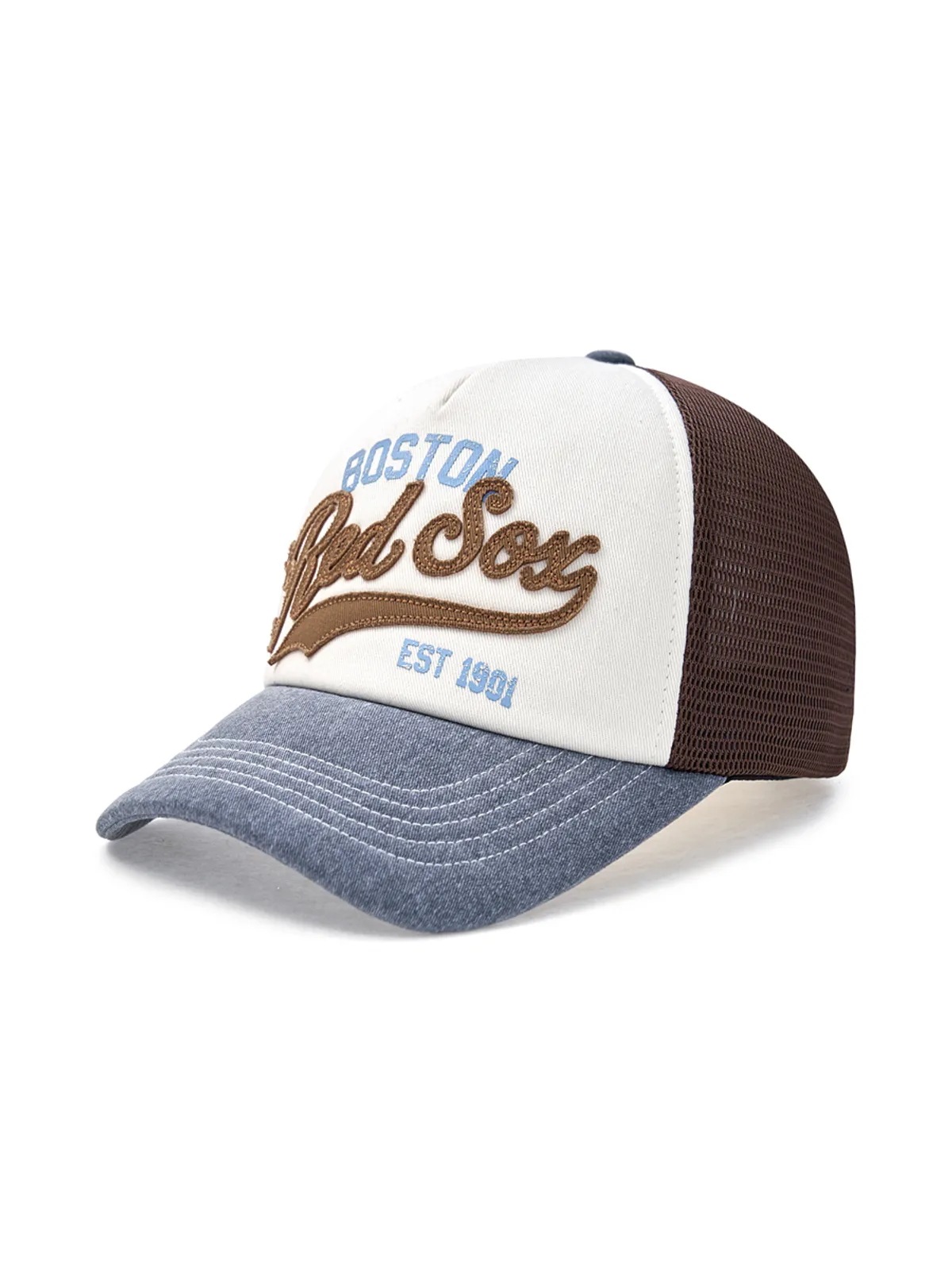 バーシティビンテージメッシュキャップBOS(Navy)