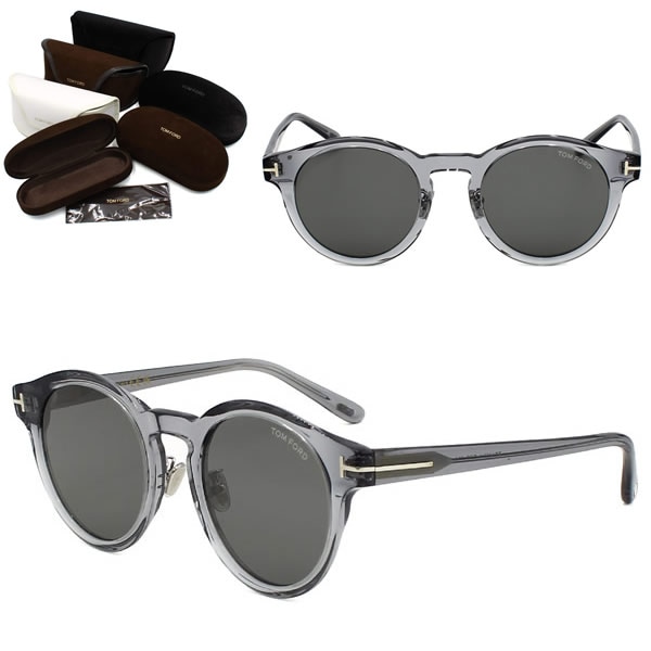 サングラス FT1053-K/S-20A-53 サングラス EYEWEAR アジアンフィット メンズ レディース ユニセックス グレー
