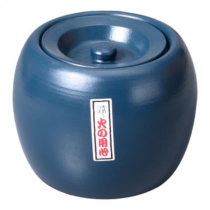 陶器 火消し壺丸 特大(大々) QHK03004