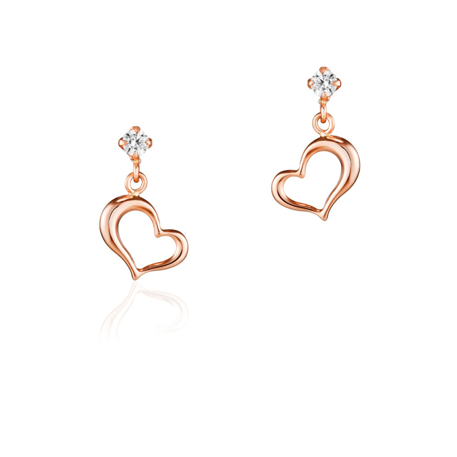 【当日/丁寧/発送】 canal4℃ (カナル ヨンドシー) K10ピンクゴールド(PG) ピアス 151416553104