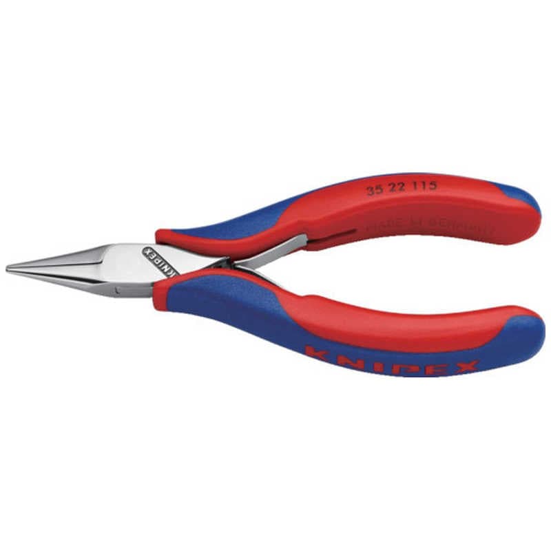 KNIPEX社　精密用プライヤｰ 半丸 115mm　3522115