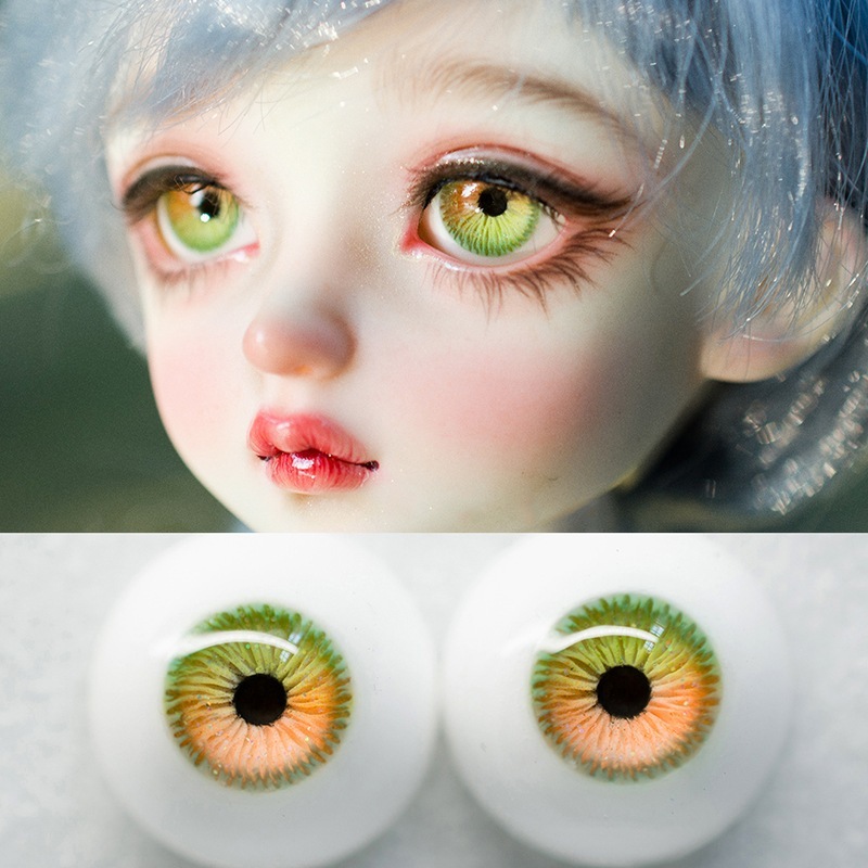 BJD ドール用レジンアイ 原野 石膏アイ 10/12/14/16/18/20mm SD/MSD/幼SD人形用アイ