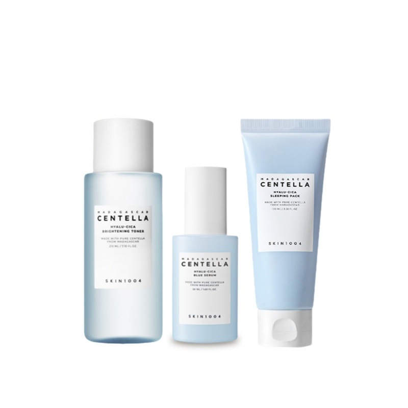 ヒアルーシカ スキンケア 3点セット (化粧水210ml+セラム50ml+スリーピングパック100ml)