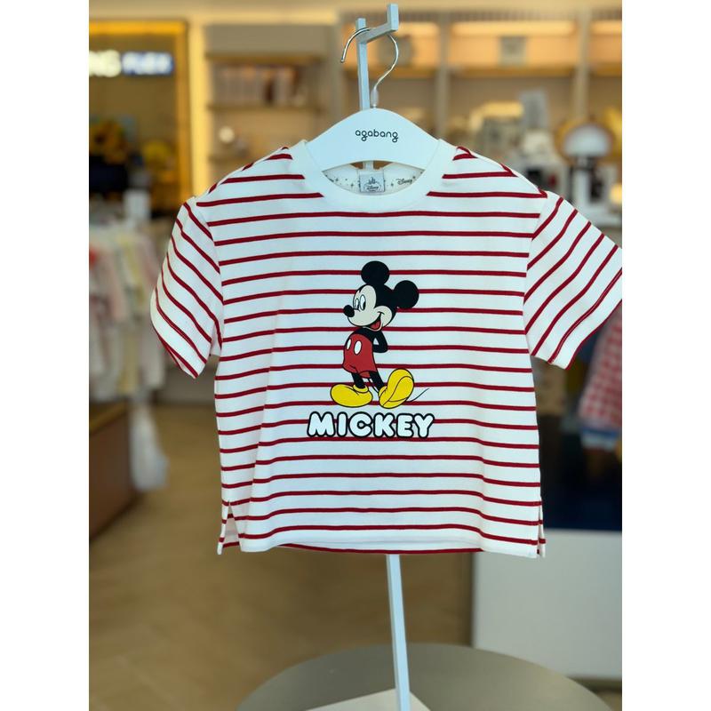 [驪州店] [フレックス] ミッキーストライプティー 79S321002