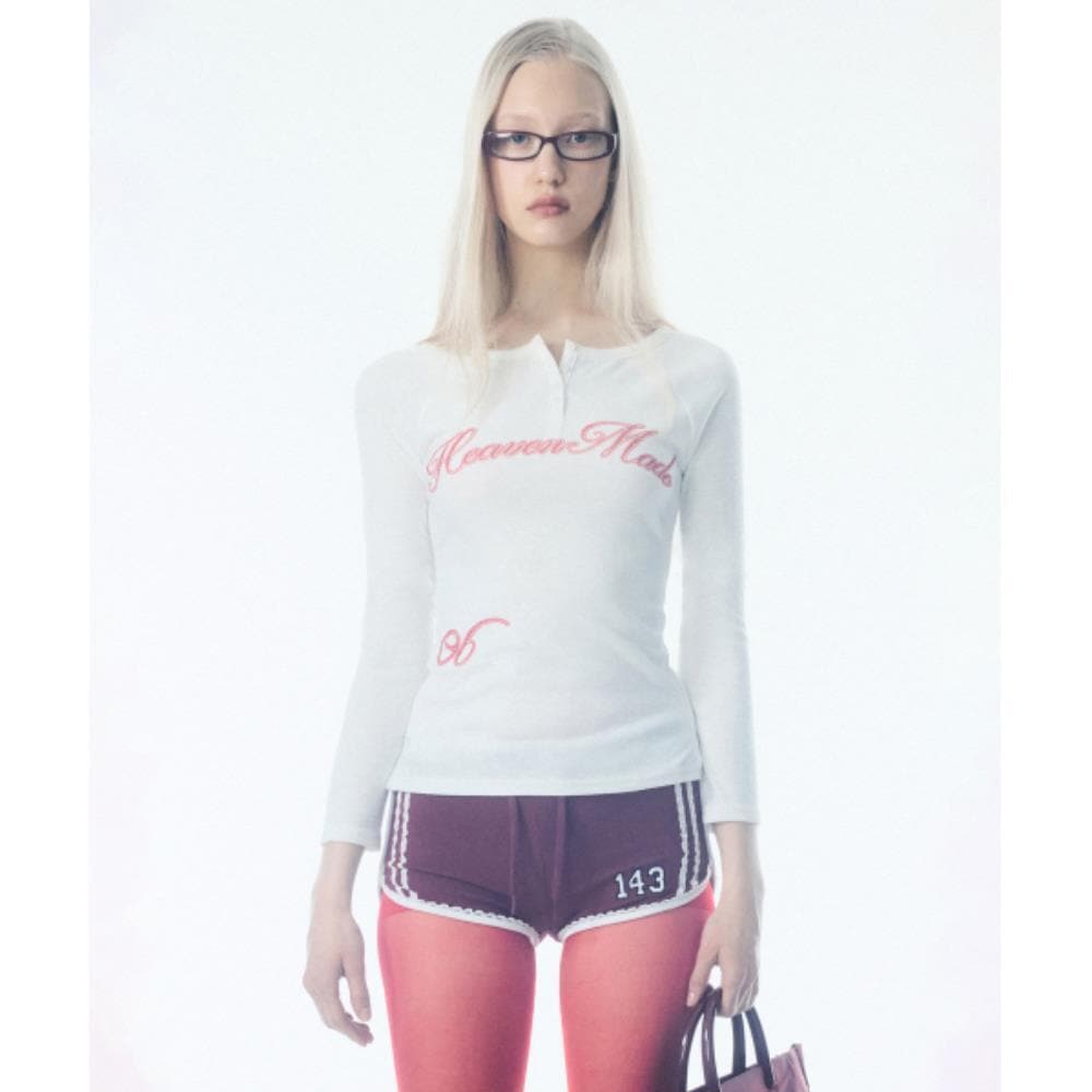 スカルプター Heavenly Button Down Tshirt White SC24S210WH