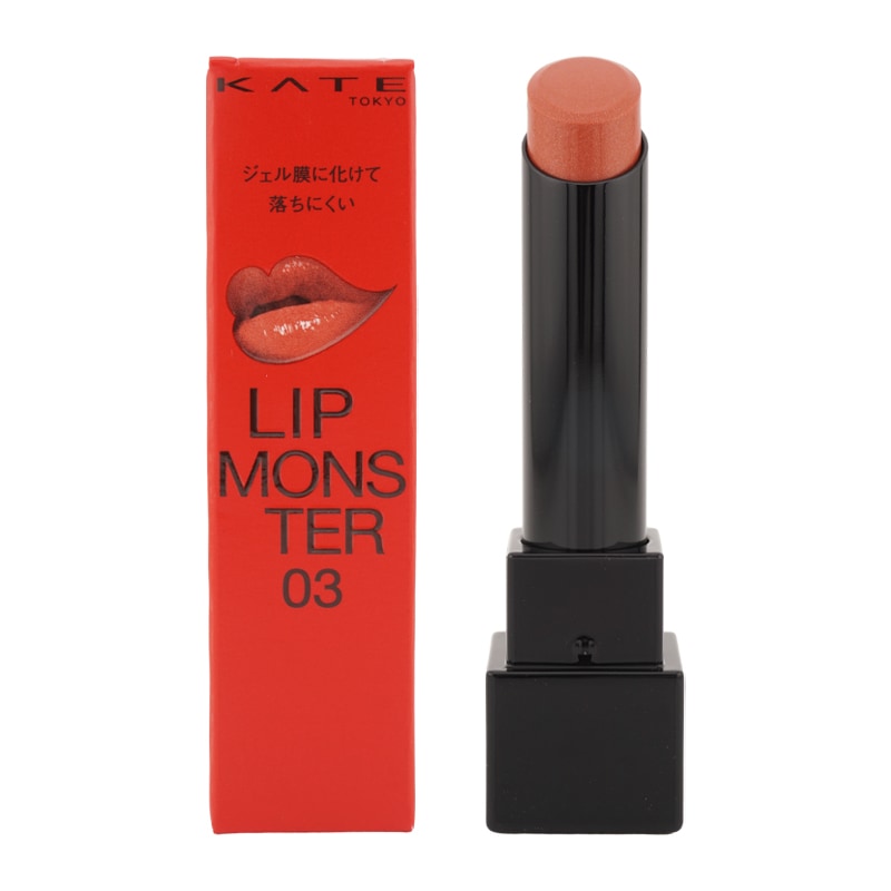 Qoo10] ケイト リップモンスター 03 陽炎 3g 口紅 : ポイントメイク