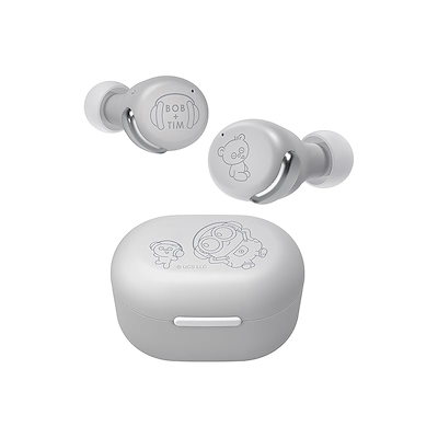 他サイト： JVCケンウッド Victor HA-A30T-EH ワイヤレスイヤホン Bluetooth Ver5.2 ミニオン ノイズキャンセリング マイク付き 合計21時間再生 外音取込み機能 防水 IPX4の商品画像