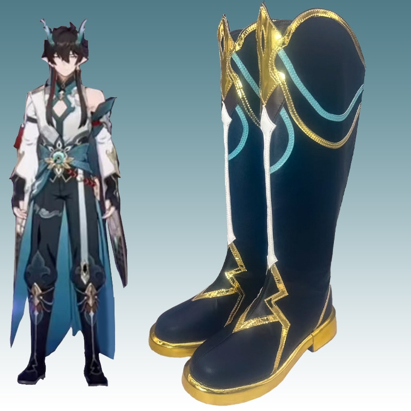 崩壊スタードーム鉄道小青龍ダンヘンインユエジュンcos靴コスプレ靴二次元アニメーション靴工場