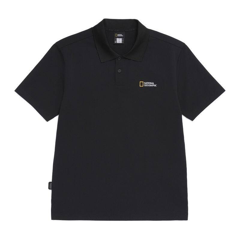 ナショナルジオグラフィック NATIONALGEOGRAPHIC N262UPL020 カリディ ピケ 半袖 襟付きTシャツ BLACK N262UPL020099 420003