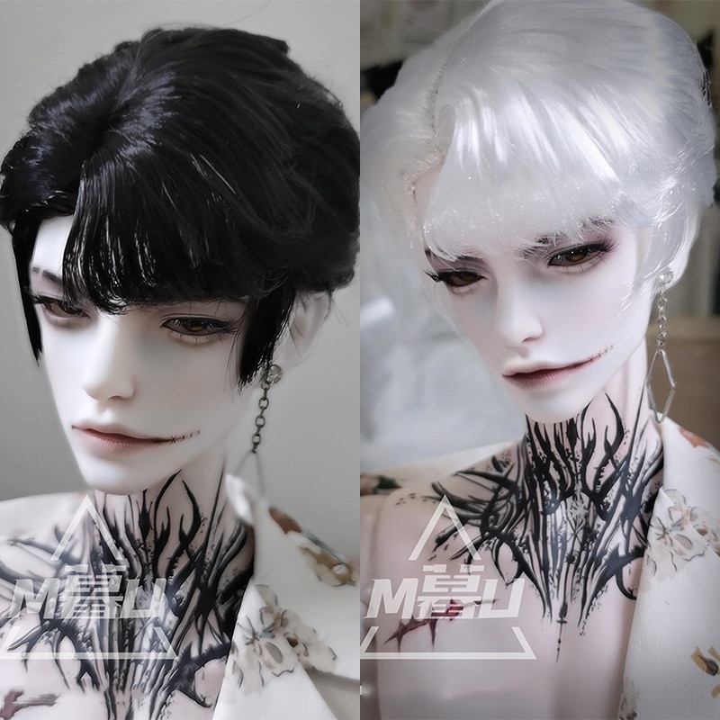 BJDドールウィッグ 手入れ スタイルウィッグ ショート SD/小顔SDサイズ球体関節人形用ウィッグ