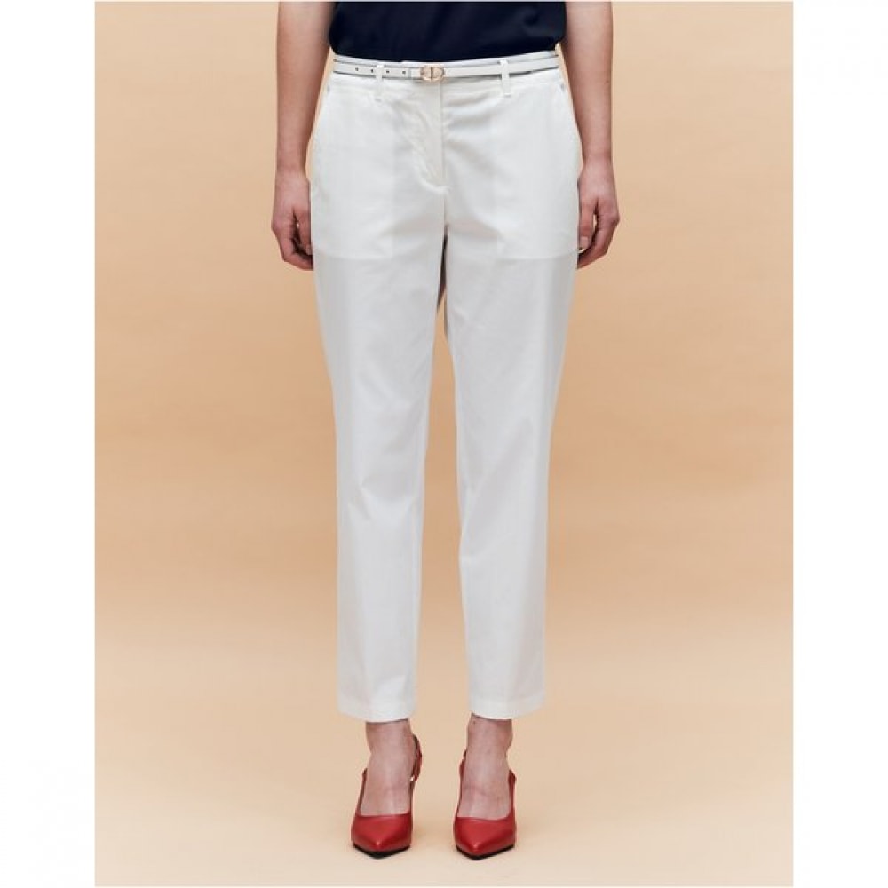 [25SS] [アイコニック] サマースリムフィットチノパンツホワイトHSPA5BC32WT