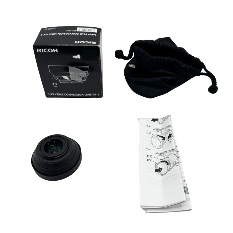 【中古 動作確認済】 RICOH テレコンバージョンレンズ GT-1