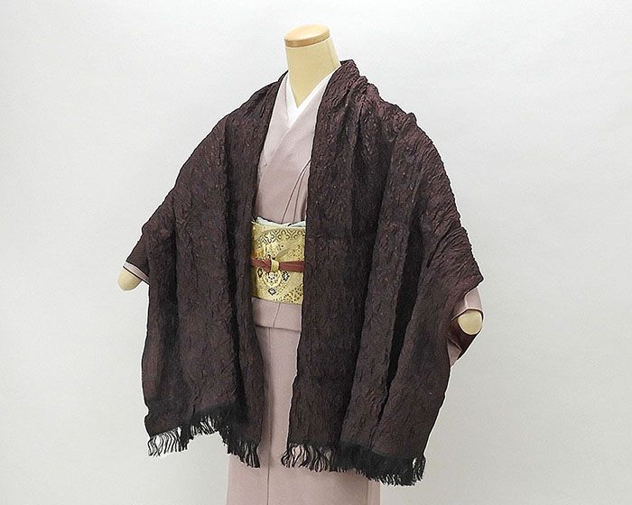 ストール 無月 ジャガードストール 膨れ織 リバーシブル 箱無し シルク 羽織物 日本製 MUGET 15,444円