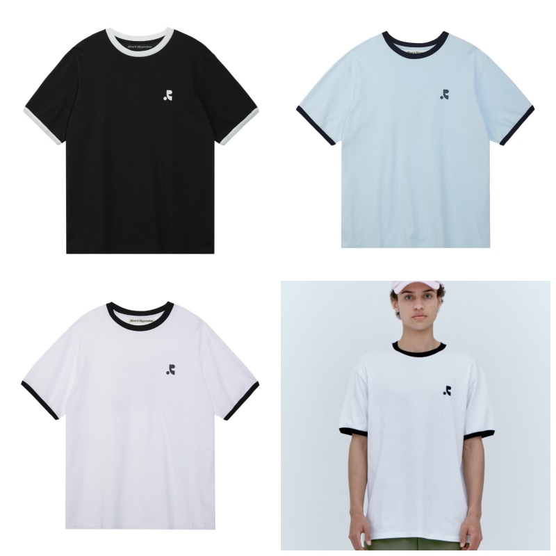 【REST & RECREATION】 LOGO RINGER T-SHIRT : 3COLORS