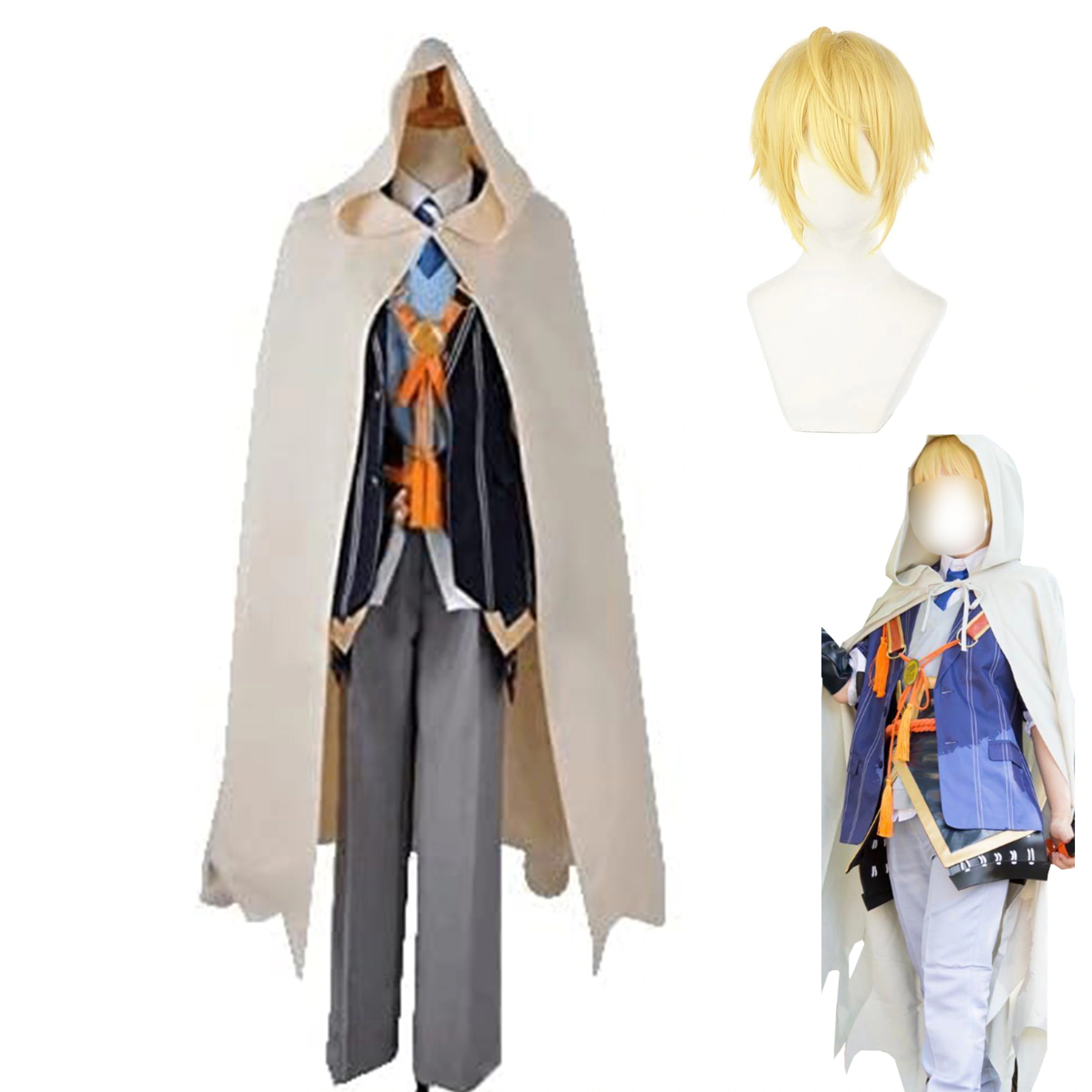 【全シリーズ発売中】 【値引き中】ウィッグ コスプレ衣装 文学際 学園祭 ハロウィン やまんばぎりくにひろ 浴衣 衣装 軍服 出陣服 和服 山姥切国広 打刀 とうらぶ 刀剣乱